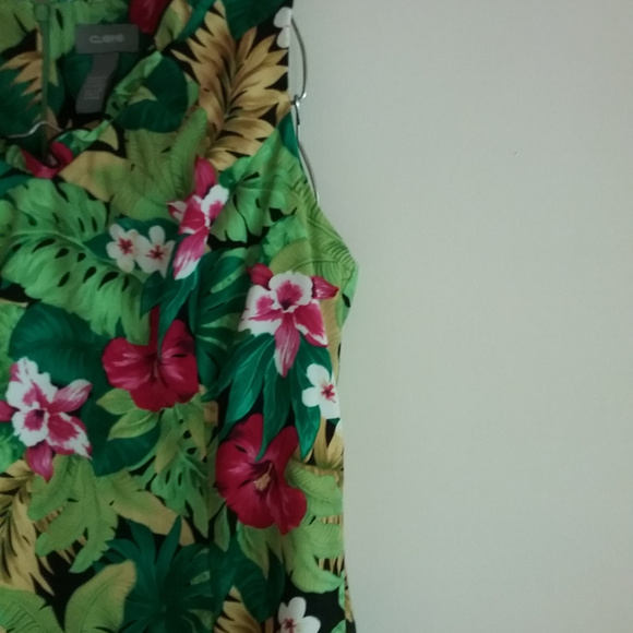 Clere Women's Sleeveless Top & Pants, Multi Color - Picture 3 of 5